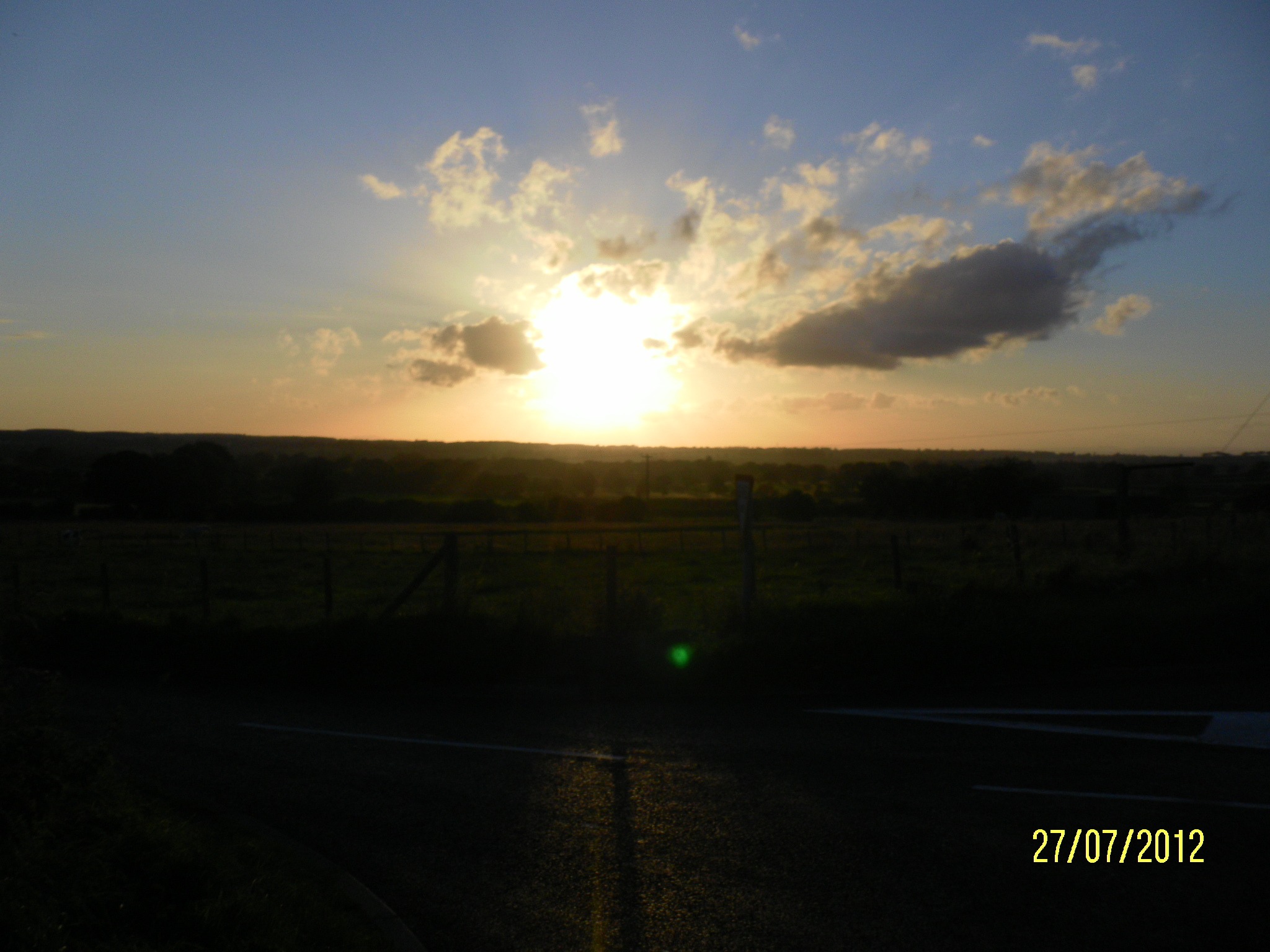 The Sun Setting The Sun Setting