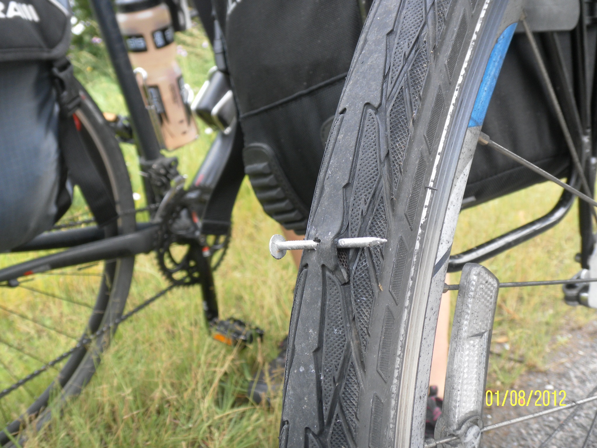 Nail Through The Tyre Nail Through The Tyre