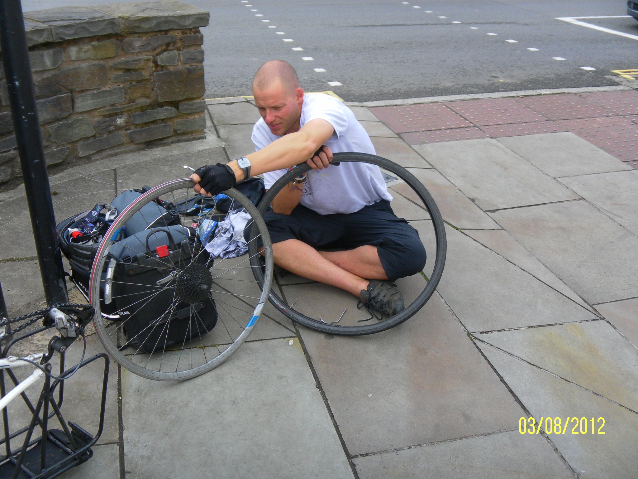 Tyre Changes In The Street