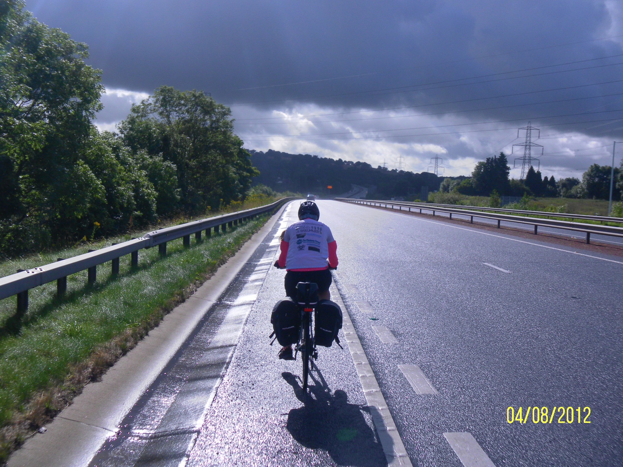 Battling The Weather Leaving Wales