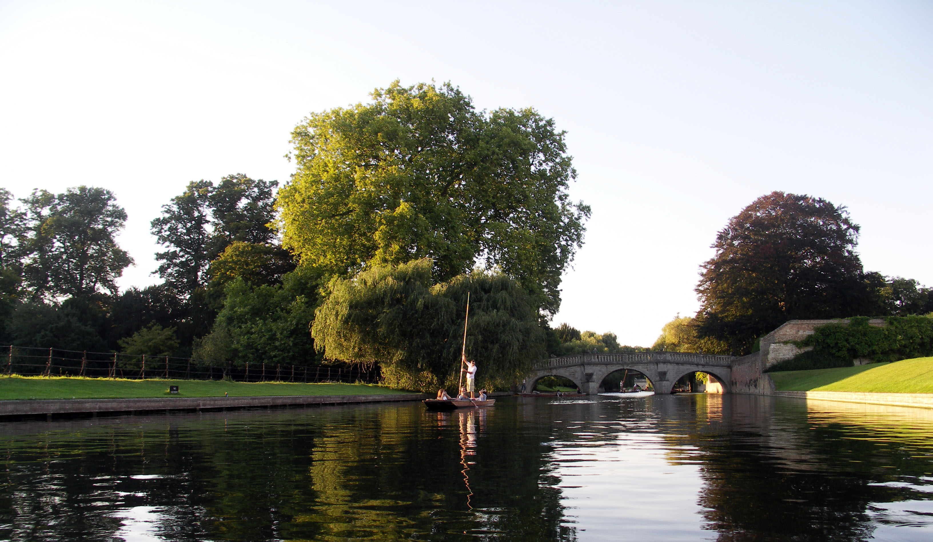 Punting on the river Cam