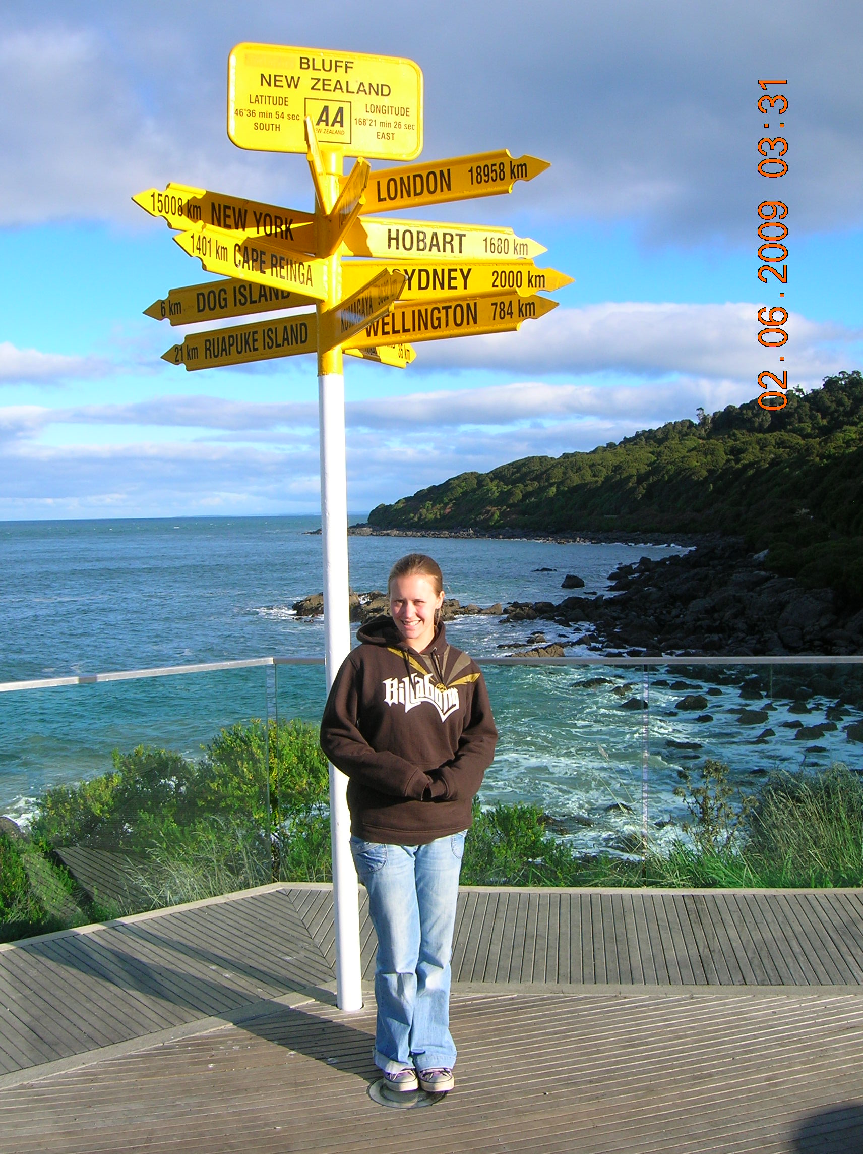 New Zealand Bluff