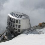 Futuristic Steel Lodge - Refuge for French Alps Climbers
