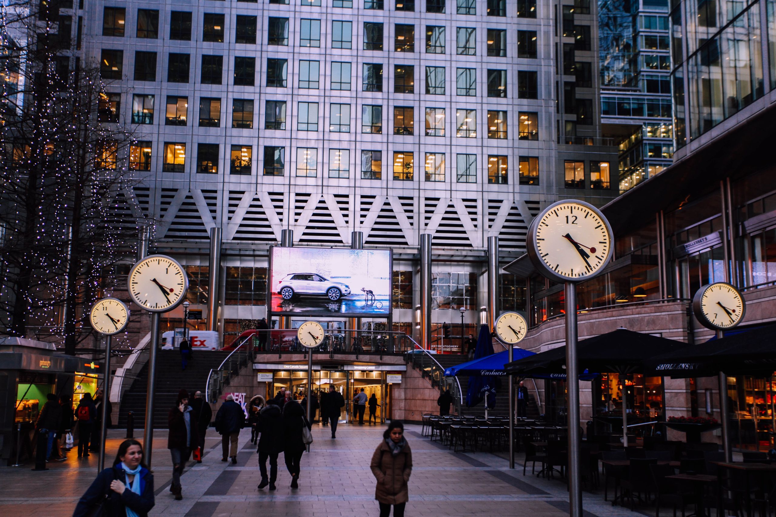 things to do in Canary Wharf - Go Shopping